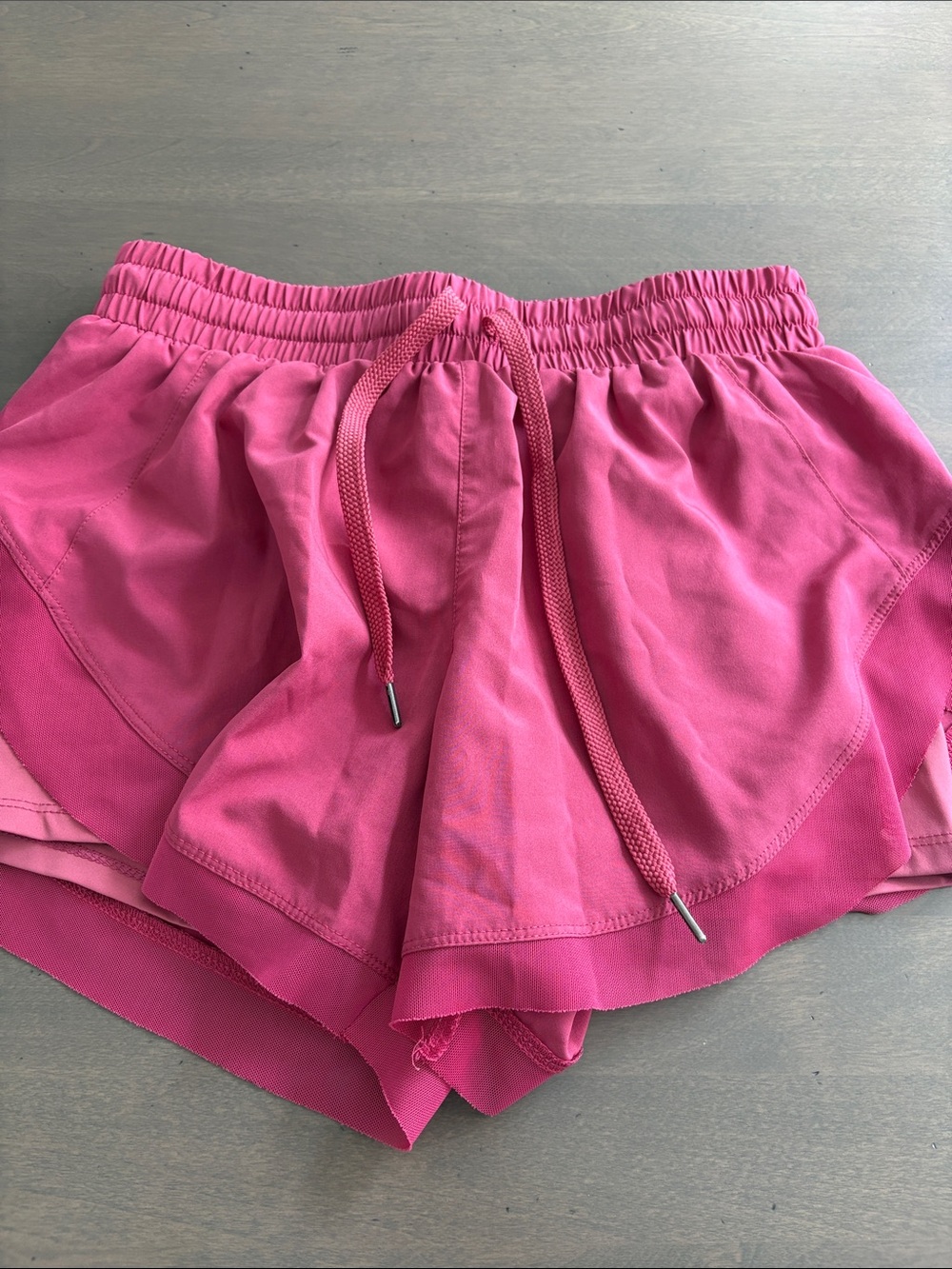 Amazon Women's Hot Pink Athletic Drawstring Shorts